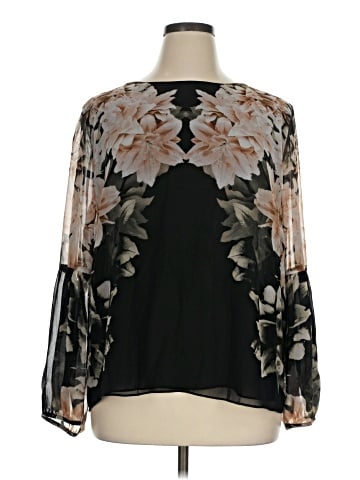Calvin Klein Long Sleeve Blouse (view 1)