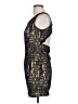 Papaya Graphic Black Cocktail Dress Size L - photo 5