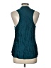 LA Made Teal Sleeveless Blouse Size L - photo 2