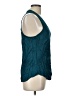 LA Made Teal Sleeveless Blouse Size L - photo 4