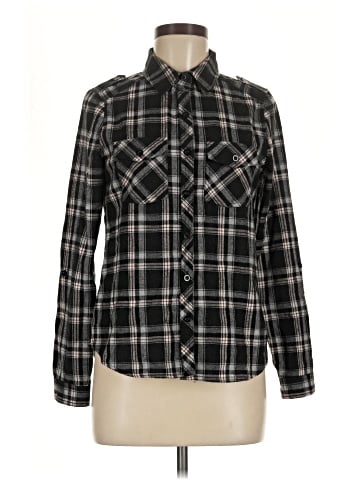 Love Tree Long Sleeve Button-Down Shirt (view 1)