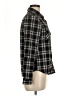 Love Tree Plaid Black Long Sleeve Button-Down Shirt Size M - photo 4