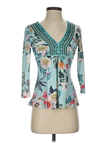 Boston Proper 3/4 Sleeve Blouse (view 1)