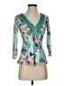 Boston Proper Teal 3/4 Sleeve Blouse Size S (estimated) - photo 1