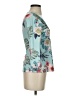 Boston Proper Teal 3/4 Sleeve Blouse Size S (estimated) - photo 4