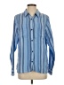L.L.Bean Stripes Blue Long Sleeve Button-Down Shirt Size S - photo 1