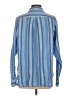 L.L.Bean Stripes Blue Long Sleeve Button-Down Shirt Size S - photo 2