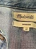 Madewell 100% Cotton Blue Denim Jacket Size XS - photo 6
