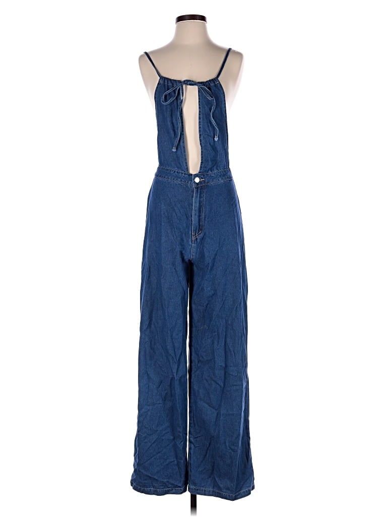 Pre-owned Shein Jumpsuit In Blue