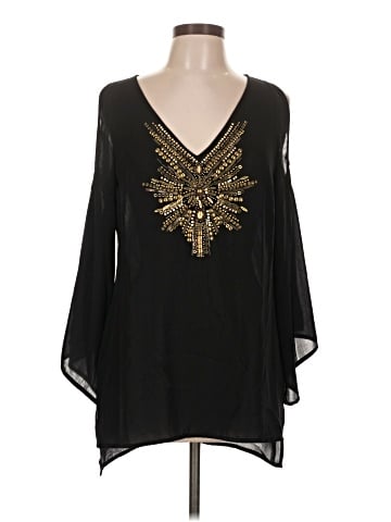 Bebe 3/4 Sleeve Blouse (view 1)