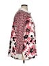 Bob Mackie 100% Polyester Floral Pink 3/4 Sleeve Blouse Size XL - photo 4