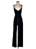 Bailey Blue Solid Black Jumpsuit Size S - photo 1