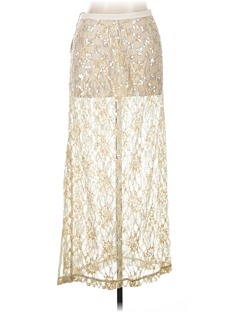 Vrg Grl Formal Skirt In Gold