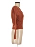 Aura Brown Long Sleeve Top Size S - photo 4