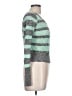 Delia's 100% Cotton Stripes Green Pullover Sweater Size L - photo 4