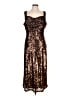 DKNY Brown Cocktail Dress Size 12 - photo 1