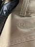 Lululemon Athletica Solid Tan Ivory Khakis Size 8 - photo 6