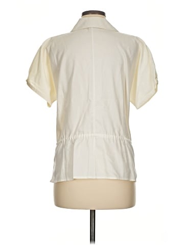 Ellen Tracy Short Sleeve Silk Top (view 2)