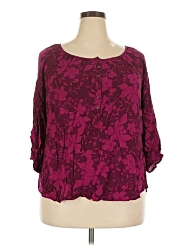 St. John's Bay 3/4 Sleeve Blouse (view 1)