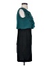 En Focus Studio 100% Polyester Color Block Teal Cocktail Dress Size 4 - photo 4