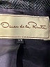 Oscar De La Renta Chevron-herringbone Gray Blazer Size 7 - photo 6