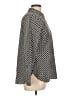 Talbots Polka Dots Black Long Sleeve Blouse Size 12 - photo 4