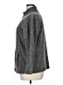 Danskin Now 100% Polyester Solid Gray Track Jacket Size 1X - photo 5