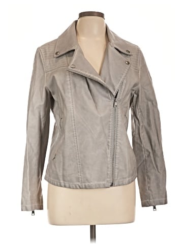 Bagatelle Faux Leather Jacket (view 1)