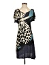 oasis 100% Viscose Teal Kimono Size S - photo 1
