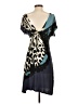 oasis 100% Viscose Teal Kimono Size S - photo 2