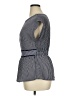 Monteau Gray Short Sleeve Blouse Size XL - photo 5