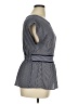 Monteau Gray Short Sleeve Blouse Size XL - photo 4