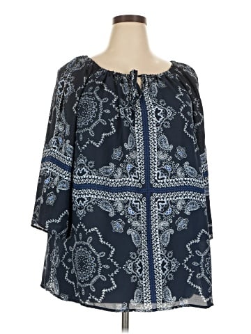 Westport 3/4 Sleeve Blouse (view 1)