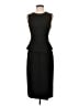 BCBGMAXAZRIA Black Cocktail Dress Size 4 - photo 1