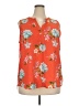 Papermoon Orange Sleeveless Blouse Size 2X - photo 1