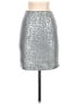Vivienne Tam 100% Polyester Metallic Silver Formal Skirt Size XS (0) - photo 2