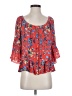 Democracy Red 3/4 Sleeve Blouse Size S - photo 1