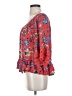 Democracy Red 3/4 Sleeve Blouse Size S - photo 5