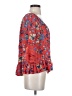 Democracy Red 3/4 Sleeve Blouse Size S - photo 4