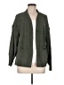 No Comment 100% Polyester Green Cardigan Size M - photo 1