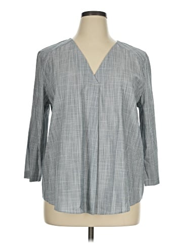 Van Heusen 3/4 Sleeve Blouse (view 1)
