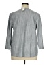 Van Heusen 100% Cotton Gray 3/4 Sleeve Blouse Size XL - photo 2
