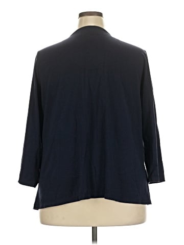 Caribbean Joe 3/4 Sleeve Blouse (view 2)