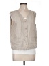 Eileen Fisher 100% Linen Tan Vest Size L - photo 1