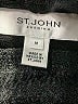 St. John Black Poncho Size M - photo 7