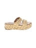 Steve Madden Gold Wedges Size 7 1/2 - photo 1