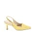 Antonio Melani 100% Leather Color Block Yellow Heels Size 6 - photo 1