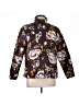 Lands' End 100% Polyester Print Brown Jacket Size L (petite) - photo 1
