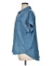 Cato Blue Short Sleeve Button-Down Shirt Size XL - photo 5