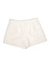 River Island Solid Ivory Shorts Size 10 - photo 1